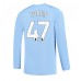 Manchester City Phil Foden #47 Kopio Koti Pelipaita 2023-24 Pitkät Hihat